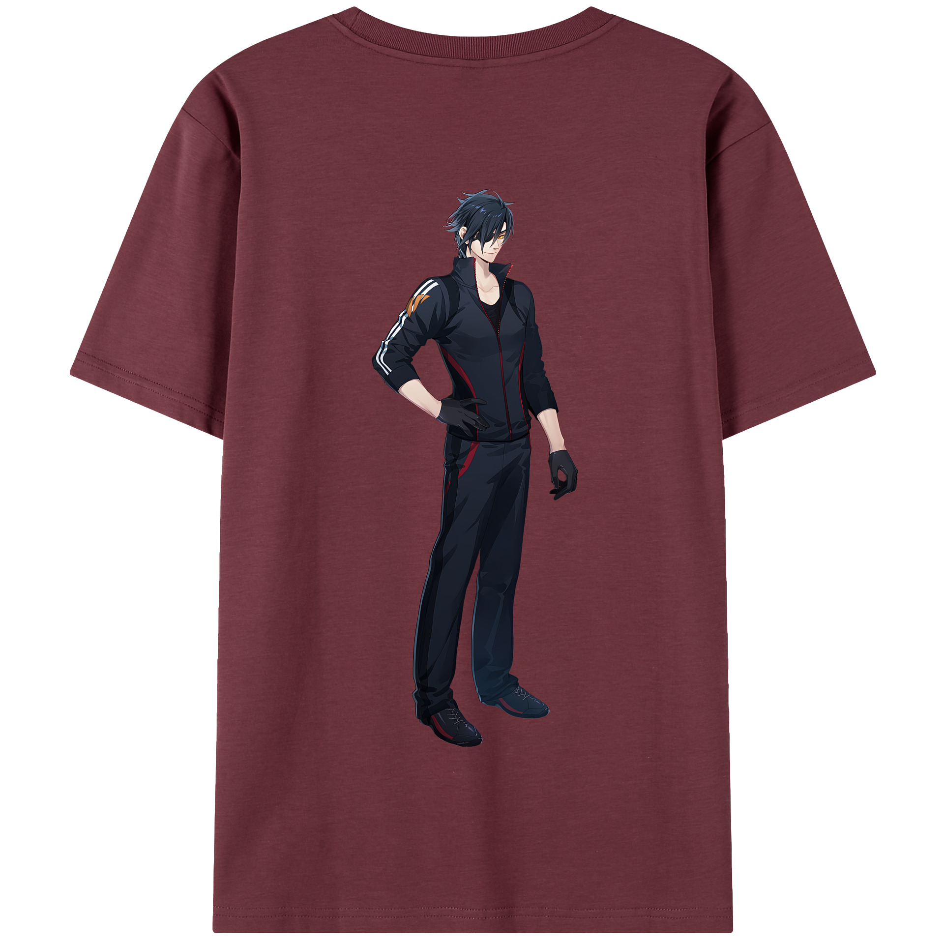 （画像用） 刀剣乱舞 Touken Ranbu 綿100％半袖Tシャツ（背面プリント）